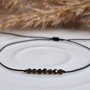 Obsidian Armband 💎 Tiny Gems