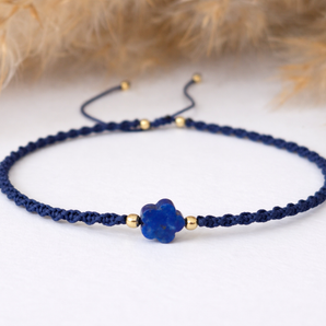 Lapis Blossom Armband