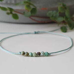 Afrikanischer Türkis Armband 💎 Tiny Gems