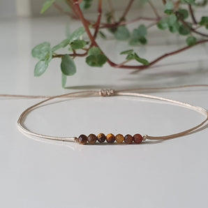 Tigerauge Armband 💎 Tiny Gems