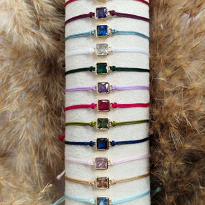 Geburtssteinarmband Halo