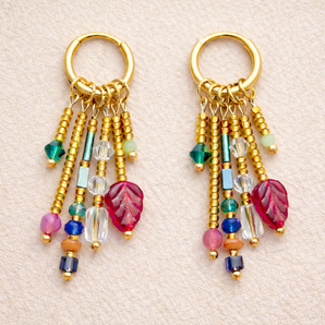 Magic Leaf Hoops